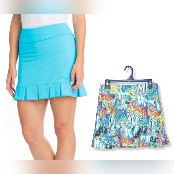 Tzu Tzu Python Print Samba Skort - Picture 1 of 8